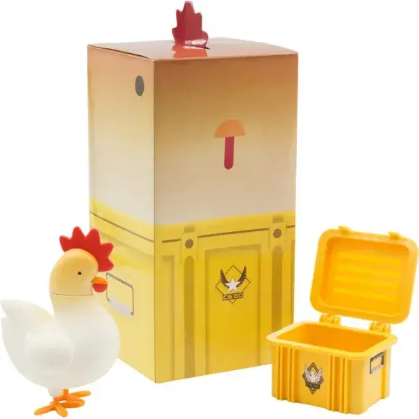 

Коллекционная фигурка Valve CS: GO: Chicken & Case Figure