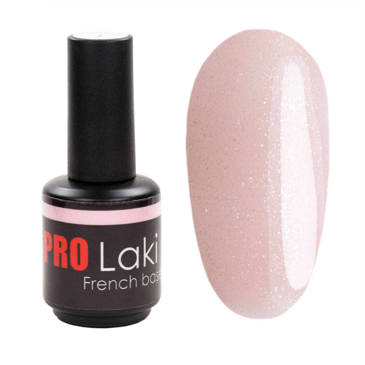 

Камуфляжная база каучуковая с шиммером №21 PRO-Laki 15ml