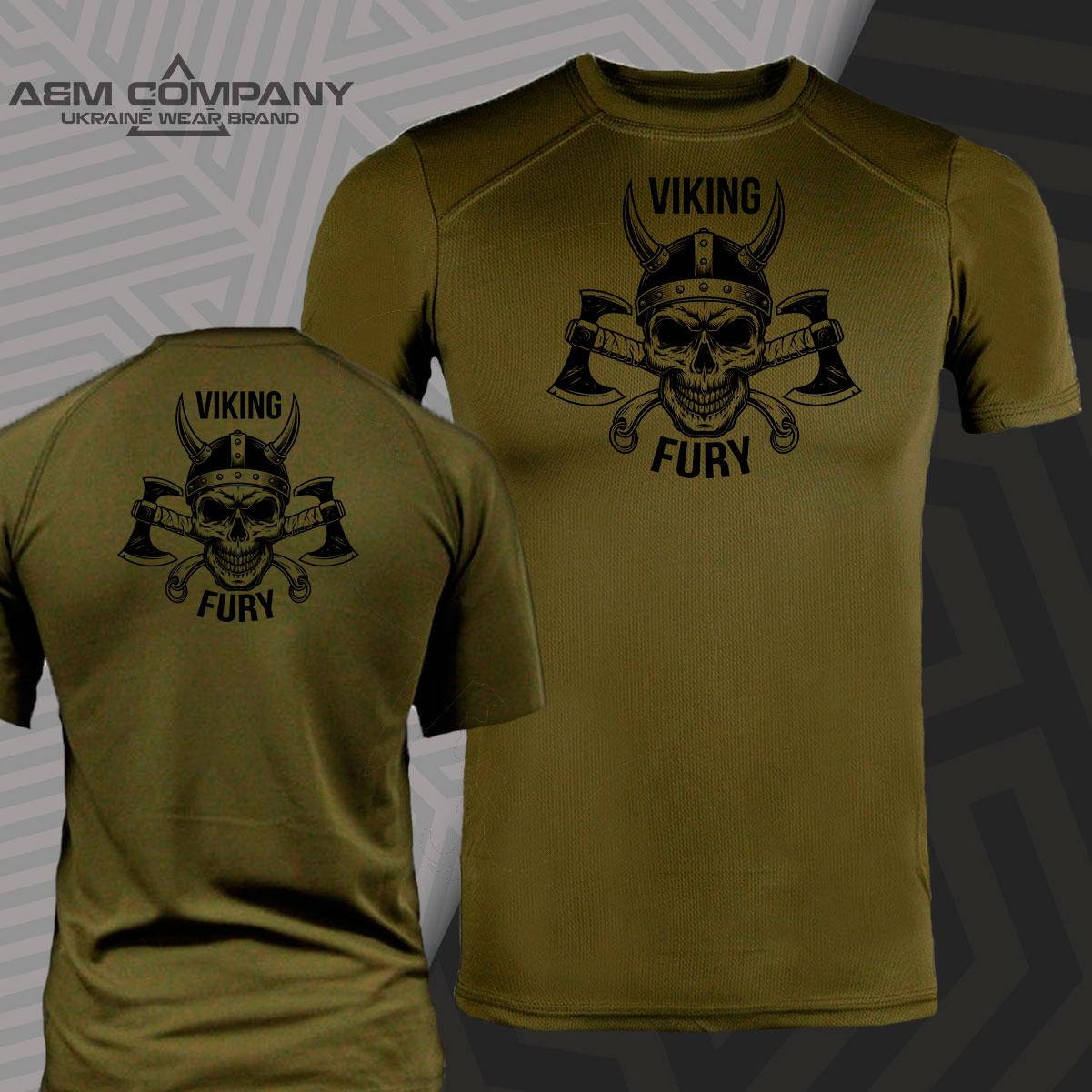 

Футболка CoolMax VIKING FURY цвет олива