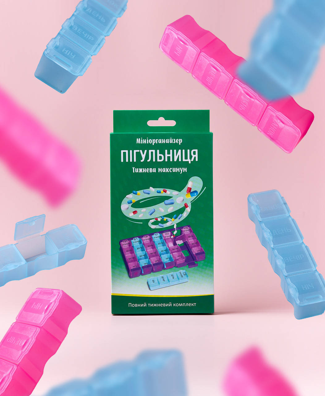 

Таблетница РД-ПЛАСТ недельная максимум
