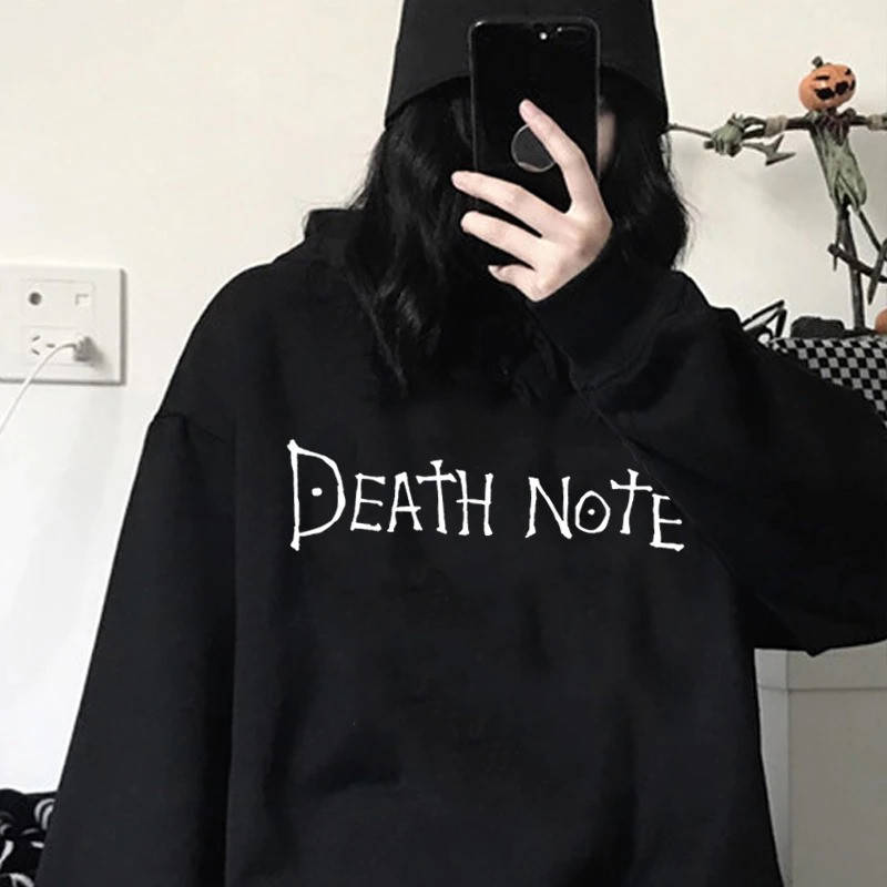 

Худи Death Note толстовка женская, Черный