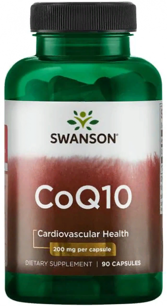 

CoQ10 200 mg Swanson, 90 капсул