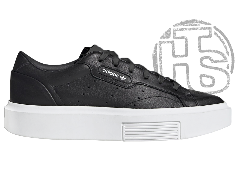 

Женские кроссовки Adidas Super Sleek Low Black White EE4519 37, Черный