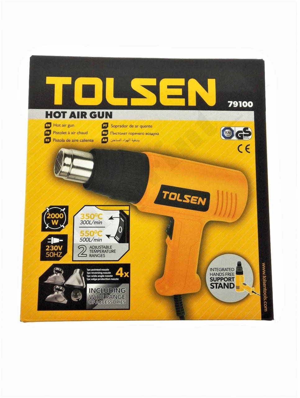 

Фен промышленный Tolsen 79100