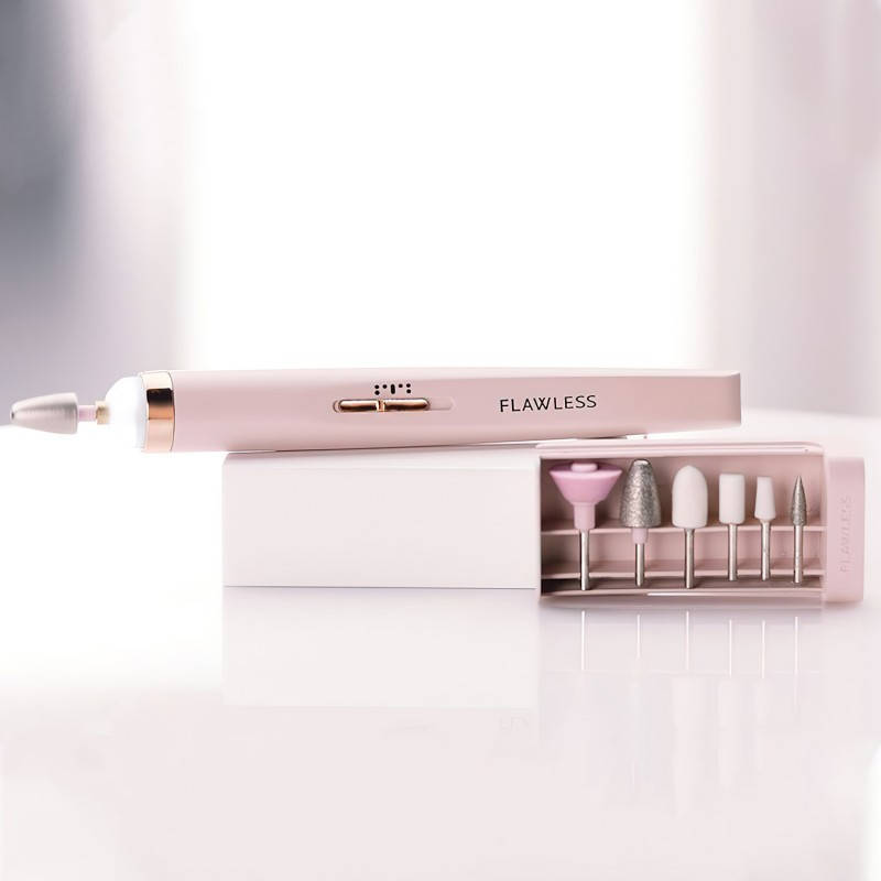 

Фрезер для профессионального маникюра Flawless Salon Nails, Розовый