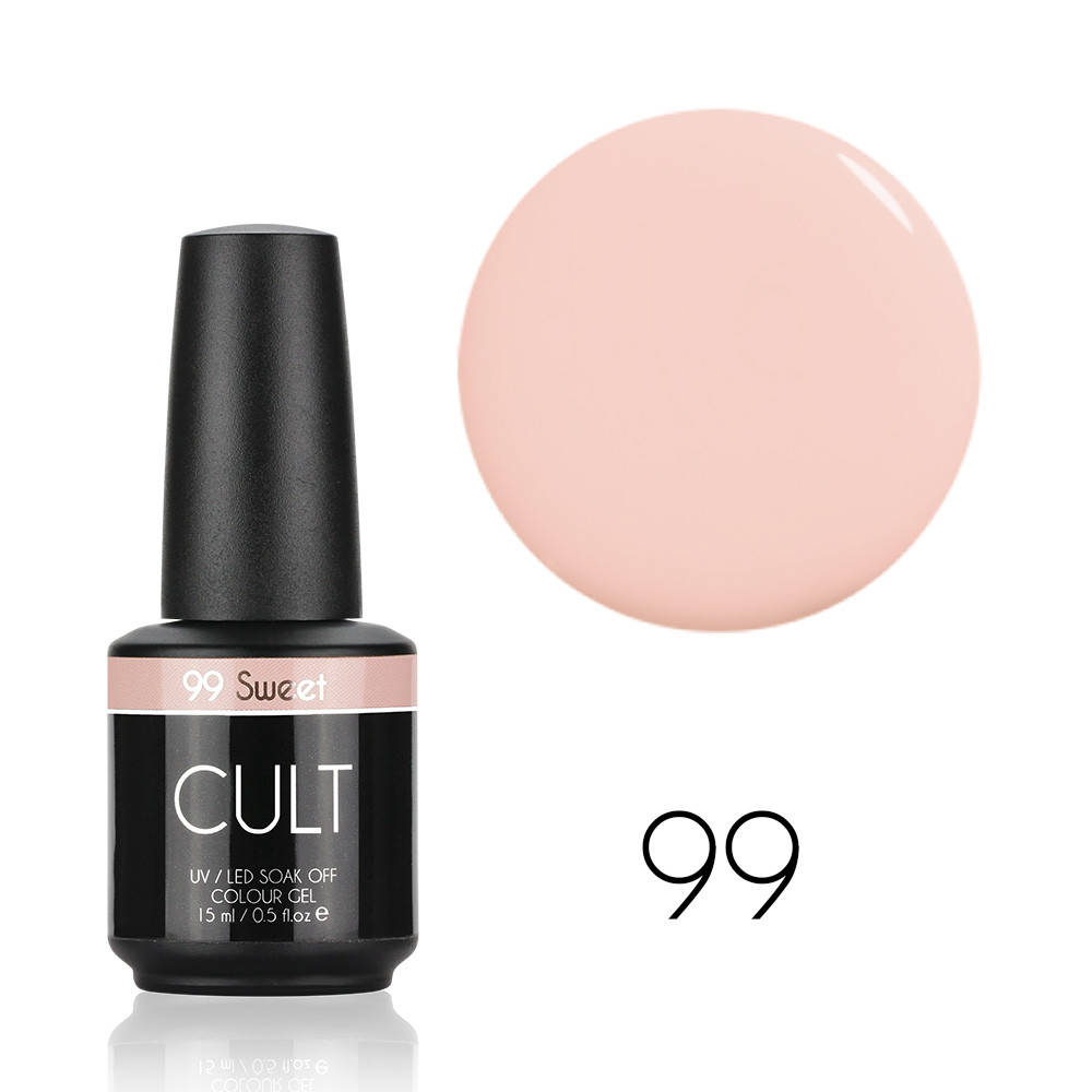 

Гель лак CULT №99 Sweet 15 мл