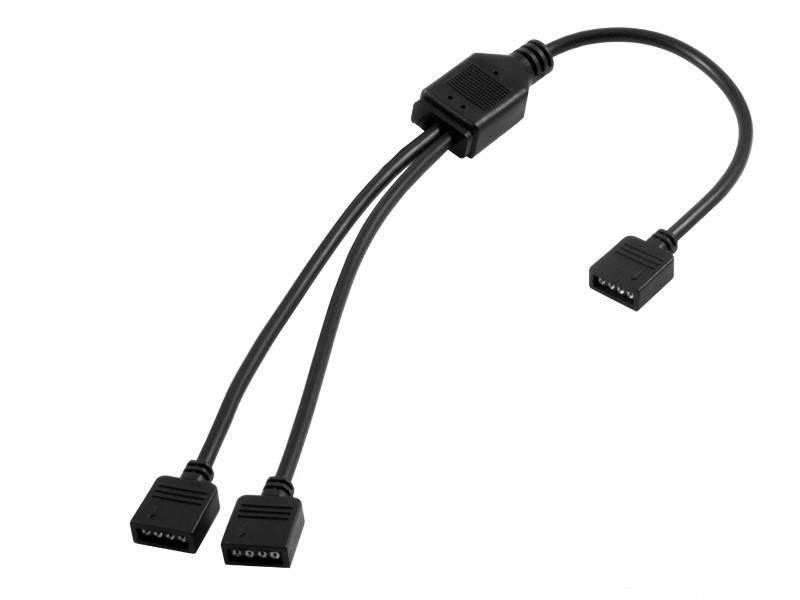 

Коннектор разветвитель RGB 2х черный