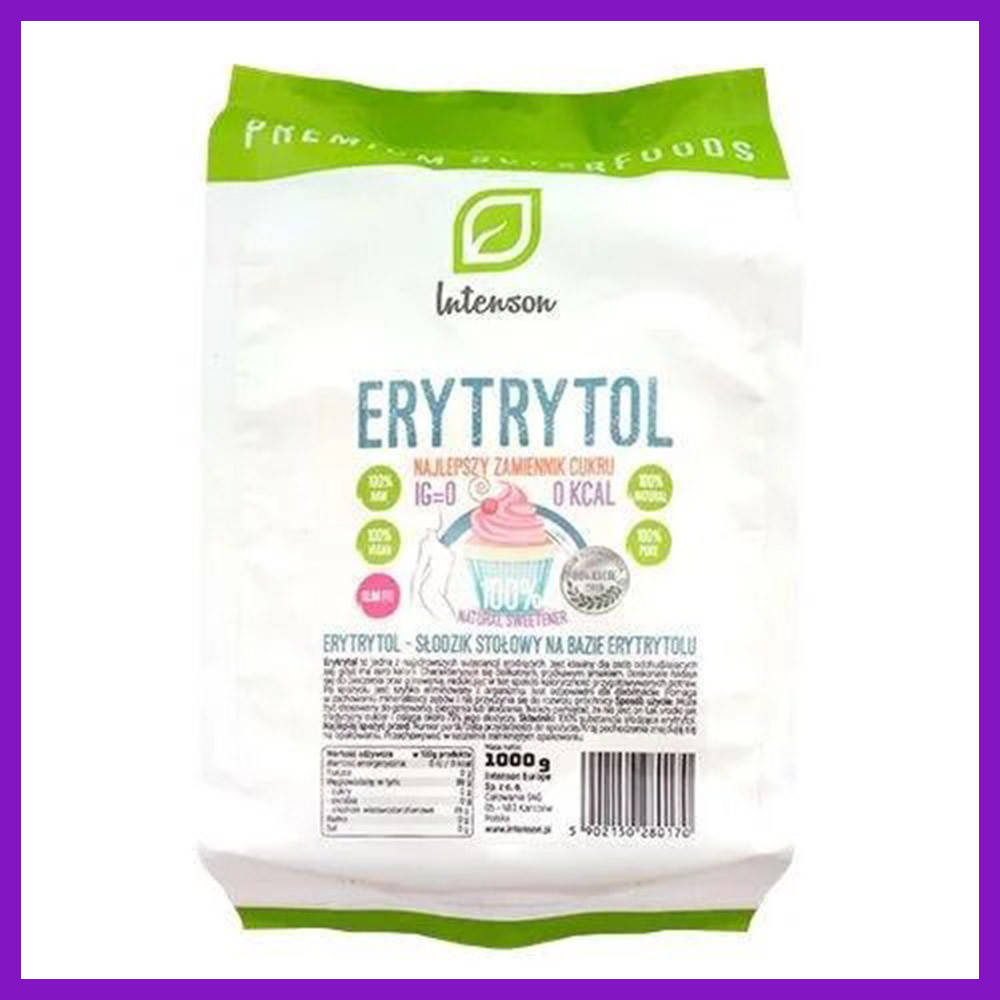 

Эритрит подсластитель эритритол сахар для диабетиков Erytrol 1000 г Intenson