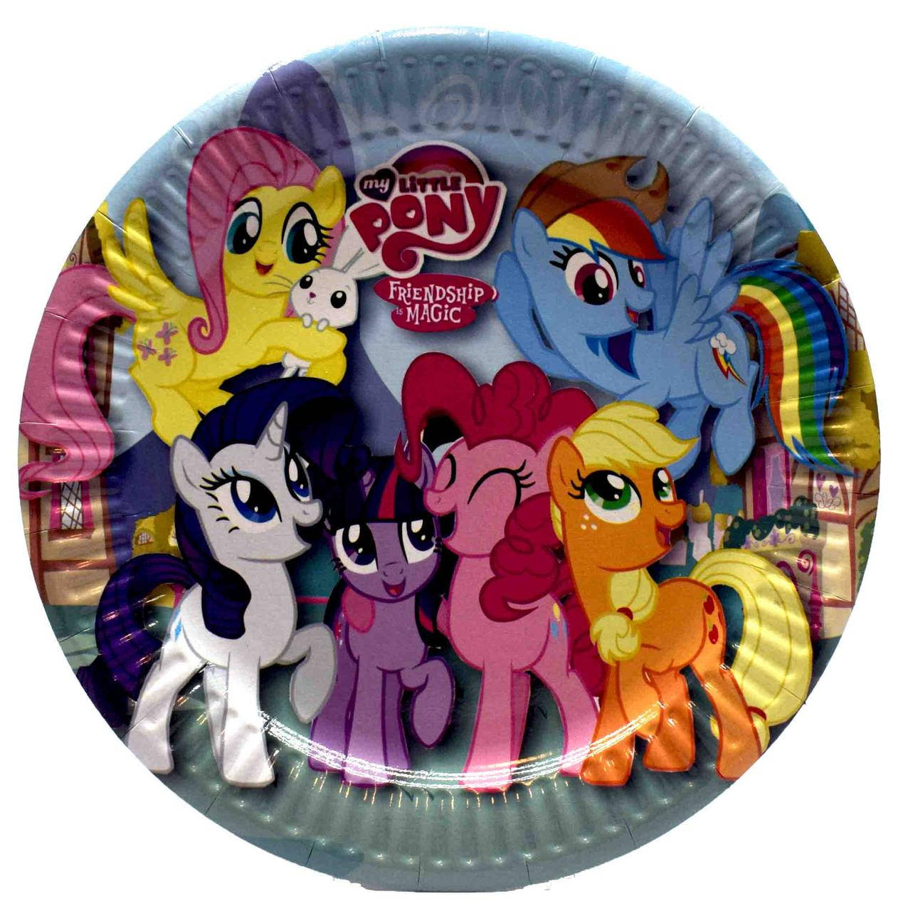 

Тарiлки святковi "Little Pony". Размер: 18см. В упак: 10шт.