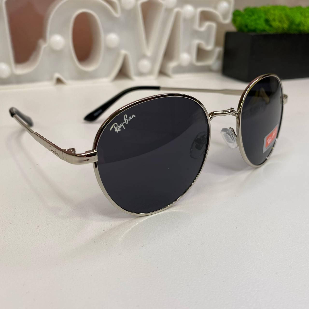 

Очки солнцезащитные Ray-Ban металл, Черный