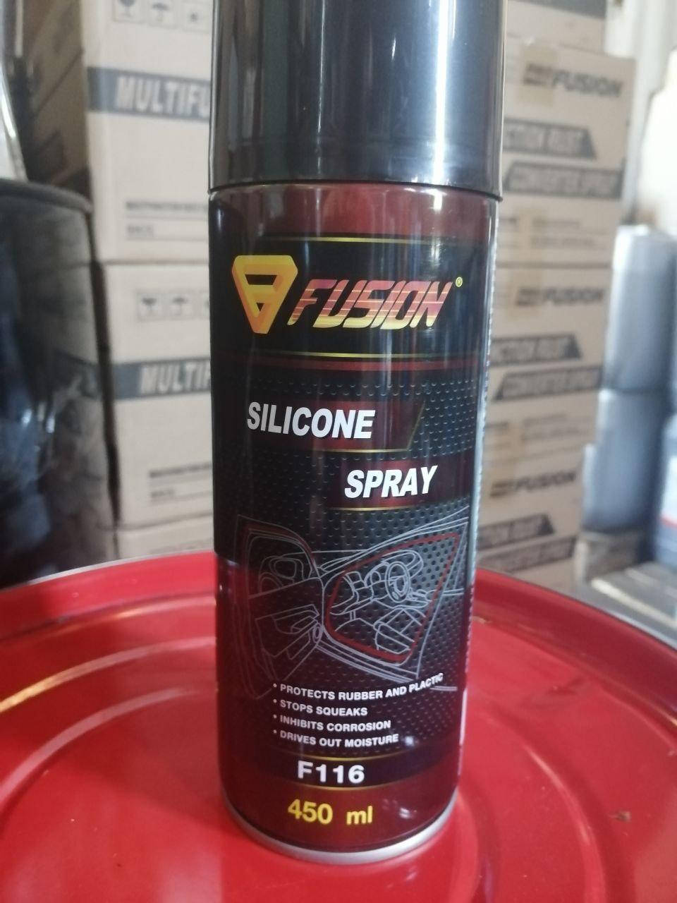 

Смазка силиконовая аэрозоль Fusion SILICONE SPRAY (450 мл)