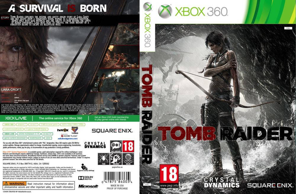 

Игра для игровой консоли Xbox 360, Tomb Raider