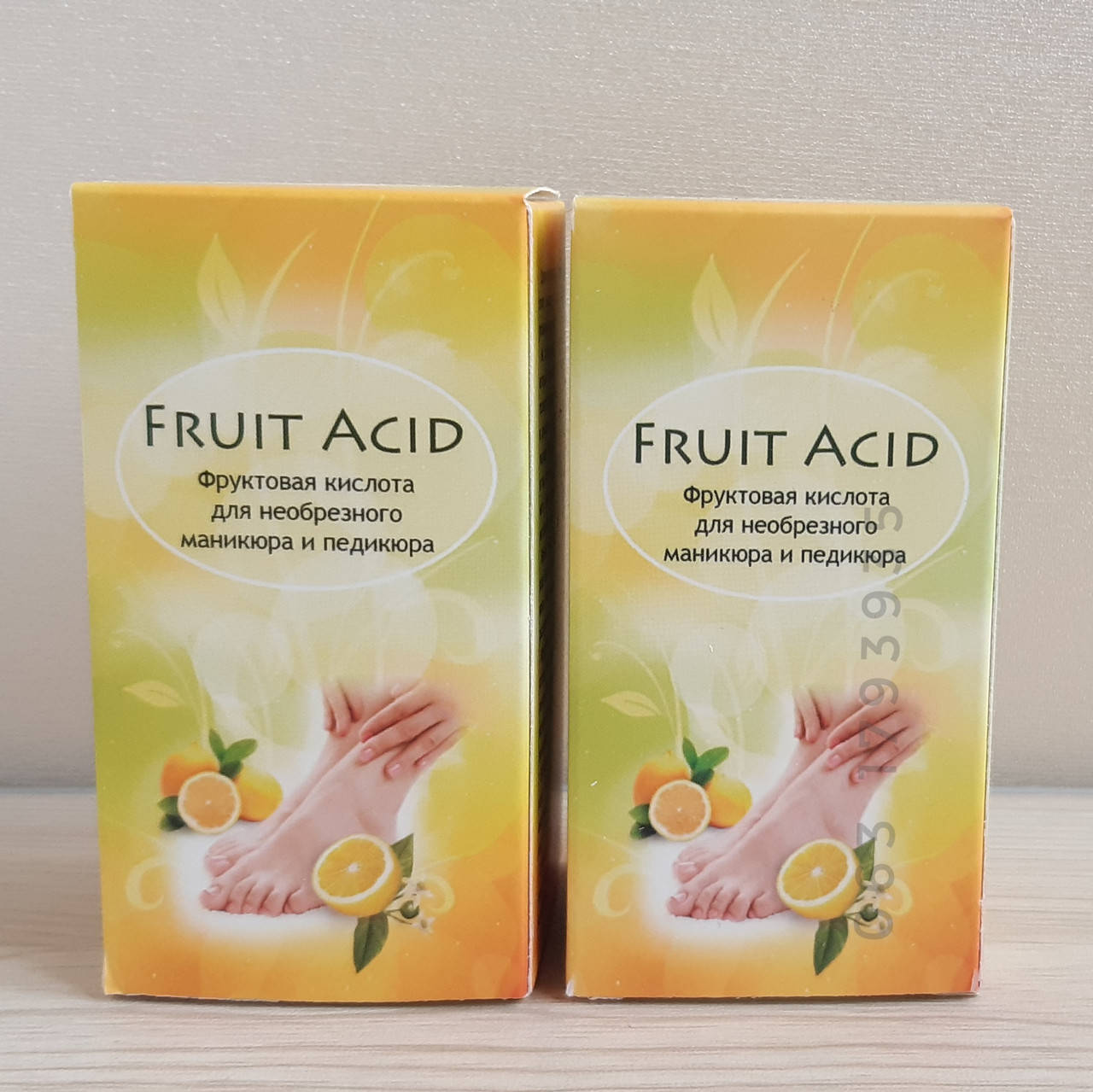 

ОРИГИНАЛ НАБОР из 2шт. по 60мл. Фруктовая кислота Fruit Acid