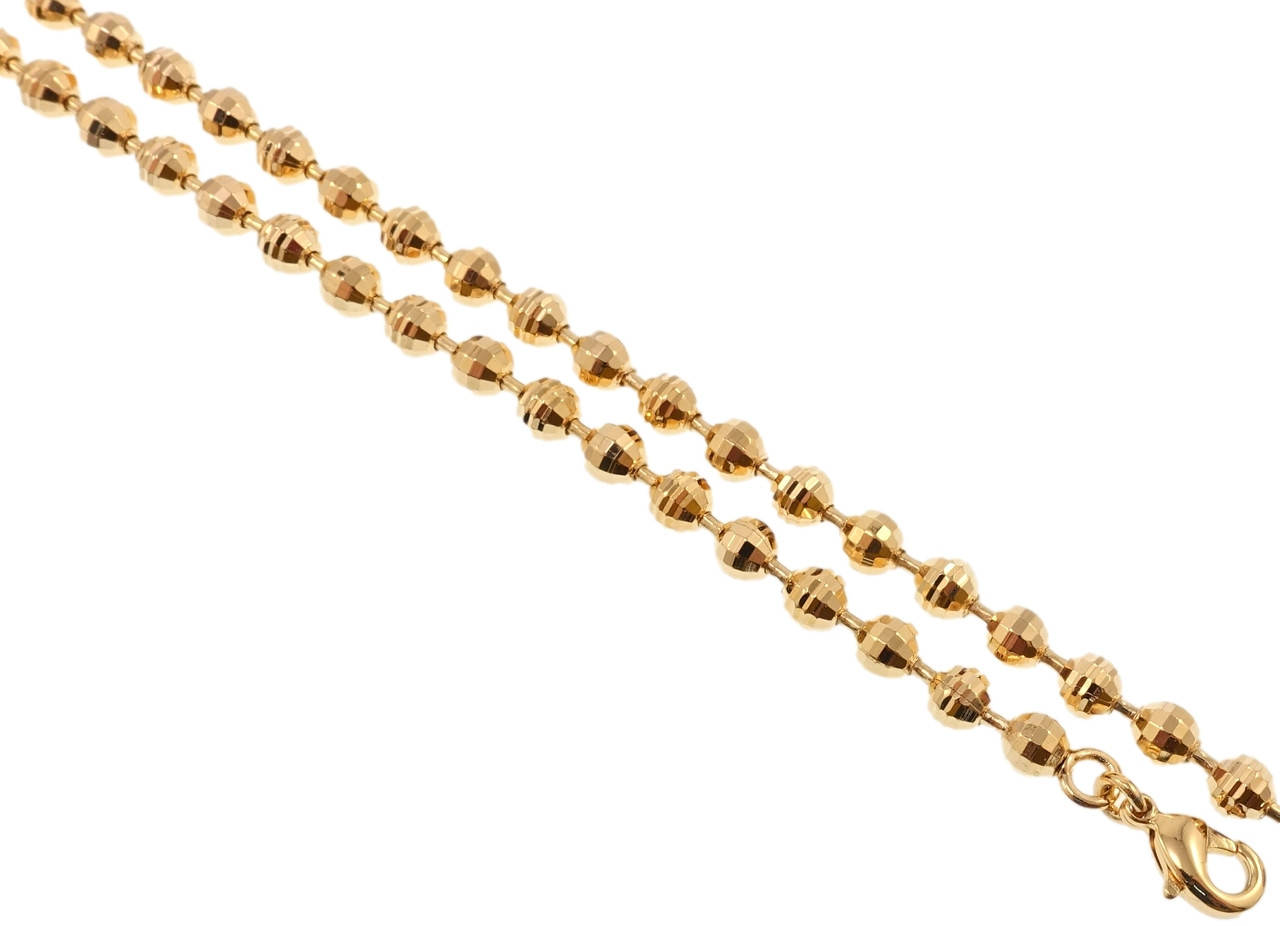 

Цепочка Xuping Позолота 18K "Плетение Перлина" длина 49см х 4мм