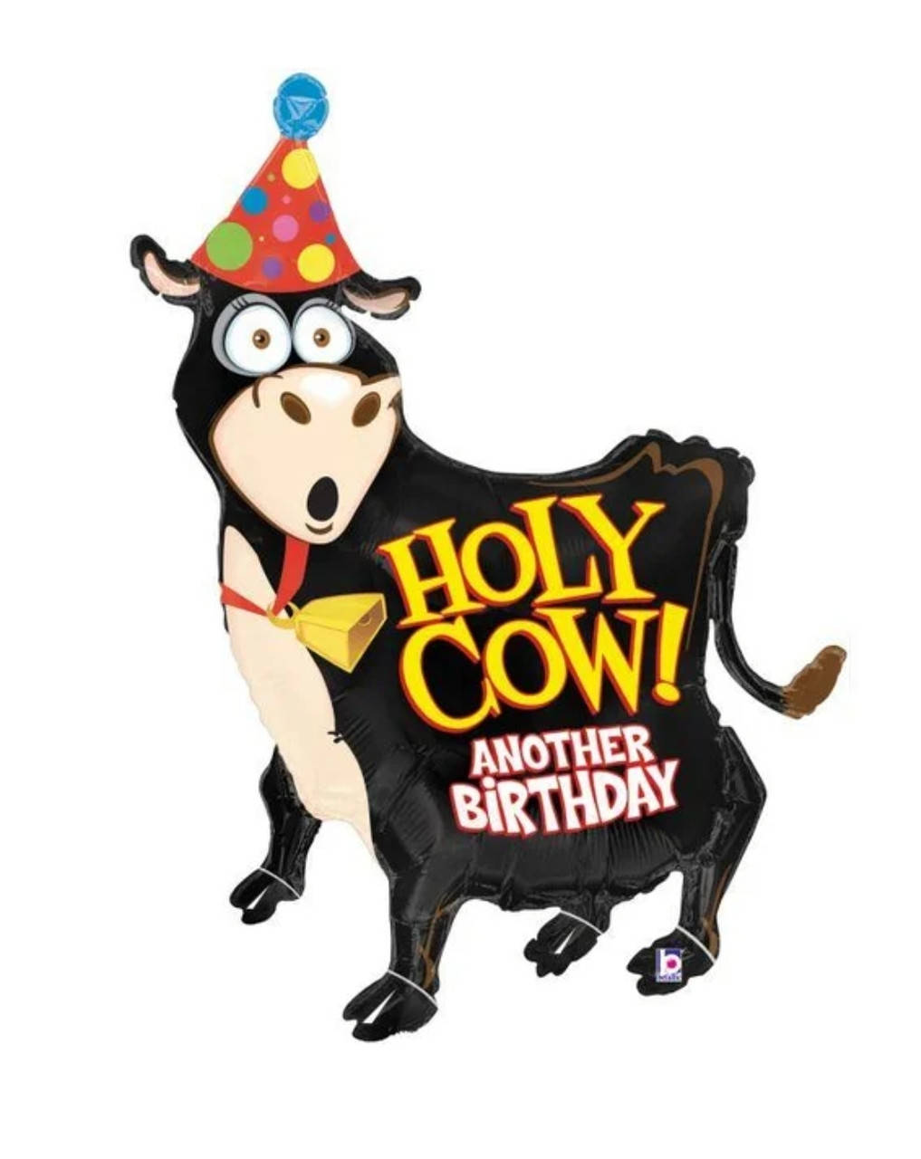 

BT 42" Holy Cow B'day. Фольгированный шар Корова День рождения - В УП