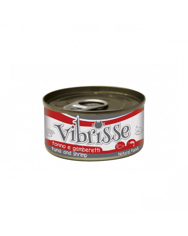 

Vibrisse Для взрослых кошек с тунцом и креветками 140 г 70 г