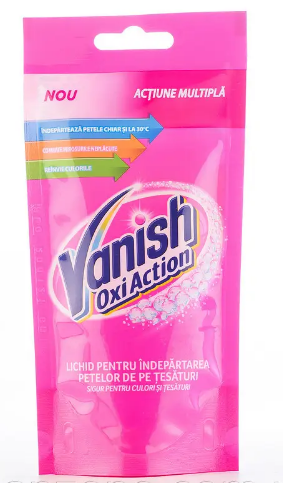 

Пятновыводитель гель Vanish Oxi Action для цветного 100 ml Венгрия 5949031309001