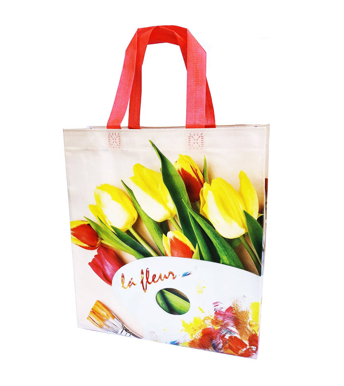 

Эко сумка ламинированная 29*33 см La Fleur
