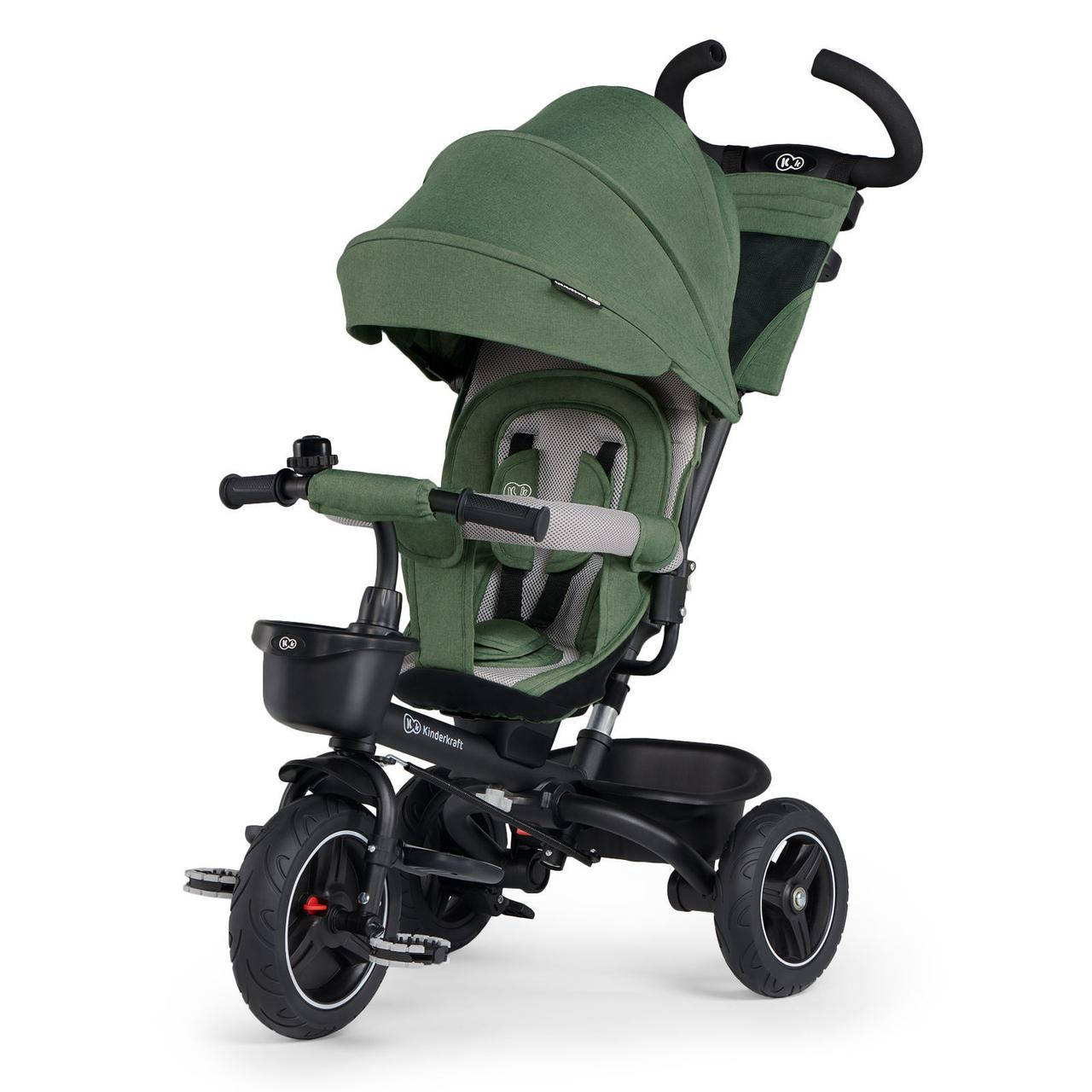 

Велосипед трехколесный Kinderkraft SPINSTEP Green, Зелёный