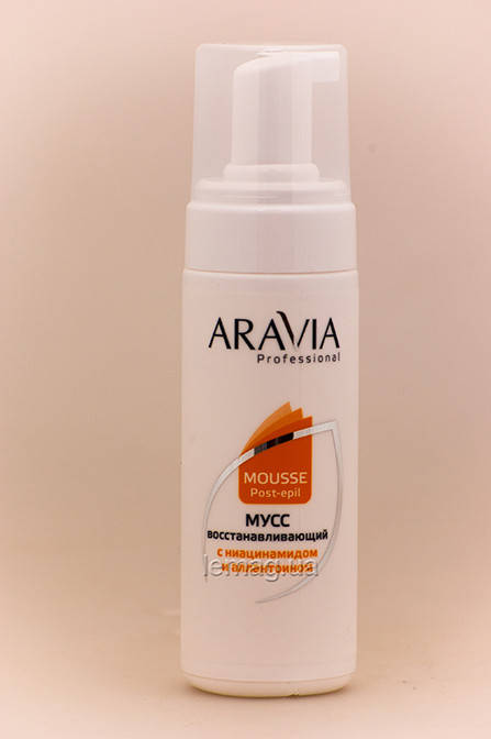 

ARAVIA Professional Восстанавливающий мусс с ниацинамидом и аллантоином, 160 мл
