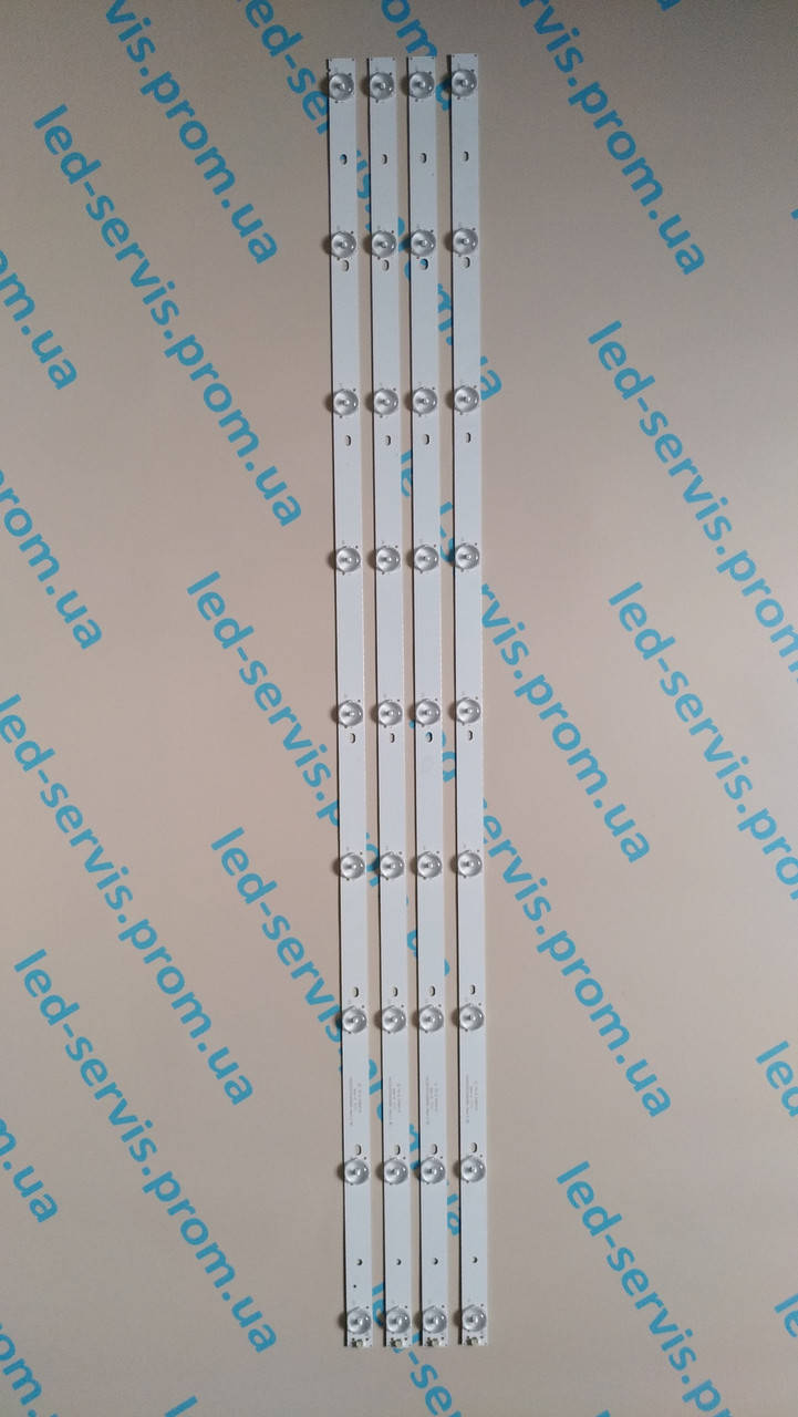 

Светодиодная подсветка led телевизора Proscan, VINGA 43" K433535T0409581-Rev1.2 BC