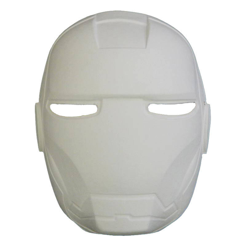 

Маска карнавальная с резинкой "Iron Man" (Железный человек), 17*23см