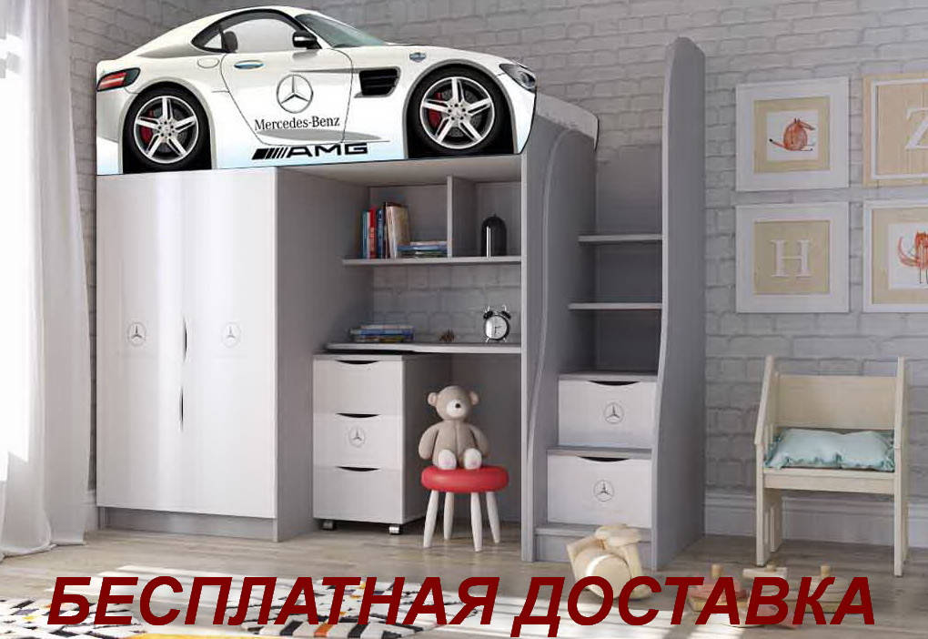 

Детская кровать-чердак "Бед-Рум"