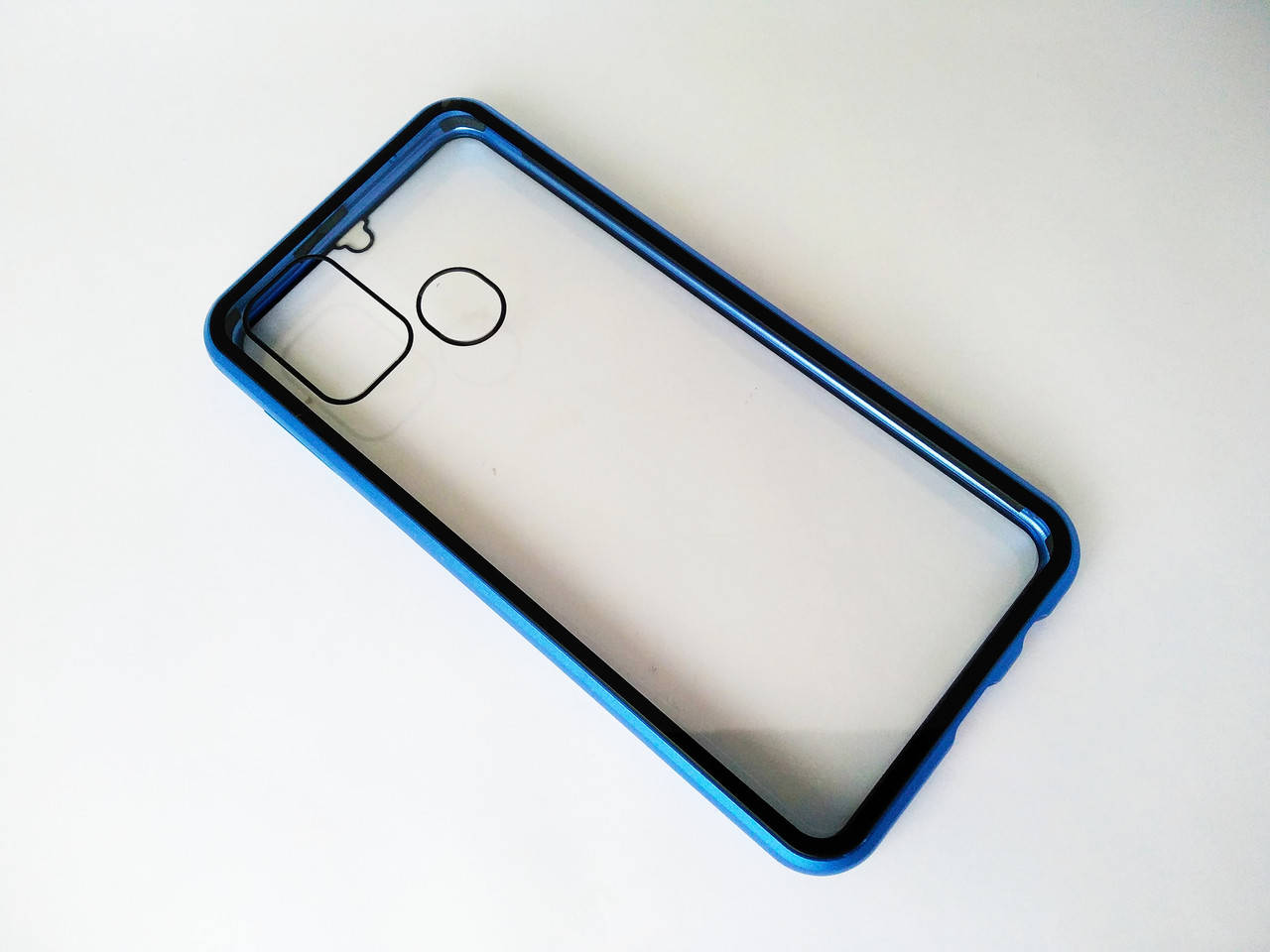 

Магнитный чехол для Samsung М21 2020 чехол на самсунг м21 с закаленным стеклом с двух сторон, Разные цвета