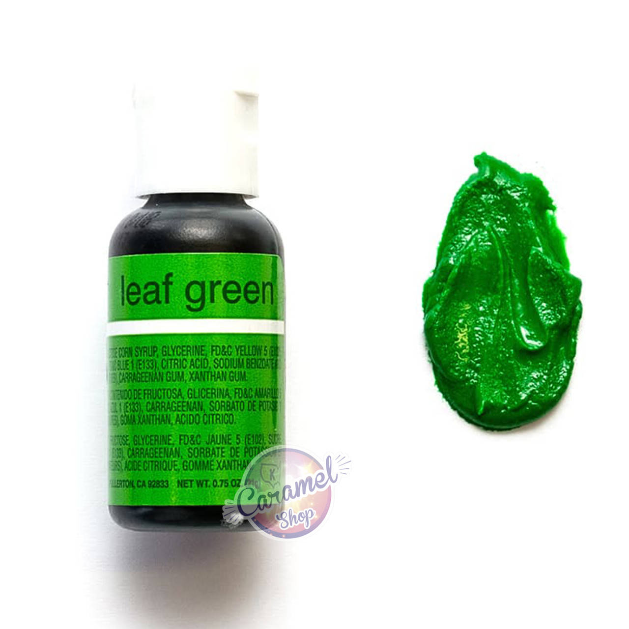

Гелевый краситель Chefmaster Leaf Green Зеленый лист, 20 г