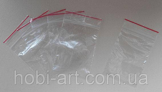

Пакетики 4х6см з застібкою (Zip-Lock) 100шт