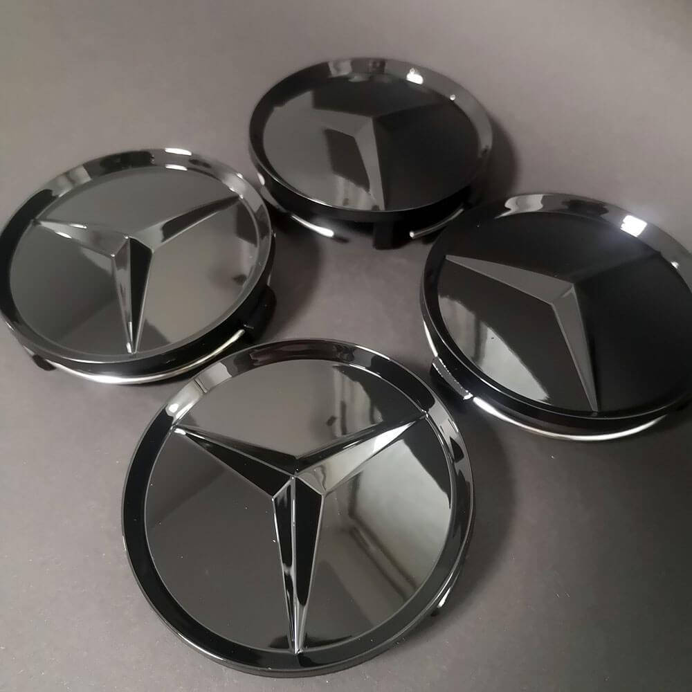 

Колпачки / заглушки в диски Mercedes (75/70/16) (глянец)