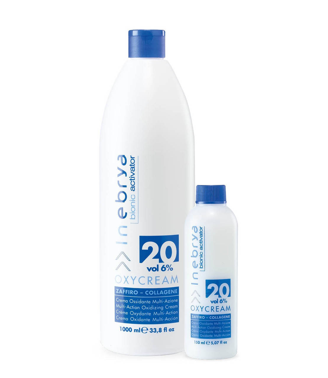

Крем-окислитель Сапфир-коллаген" 20, 6%, Inebrya Bionic, 150ml