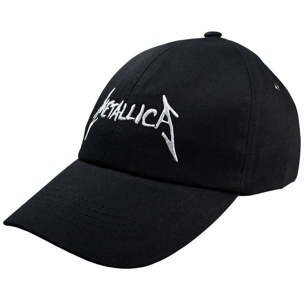 

Бейсболка METALLICA 2 White Logo, Черный