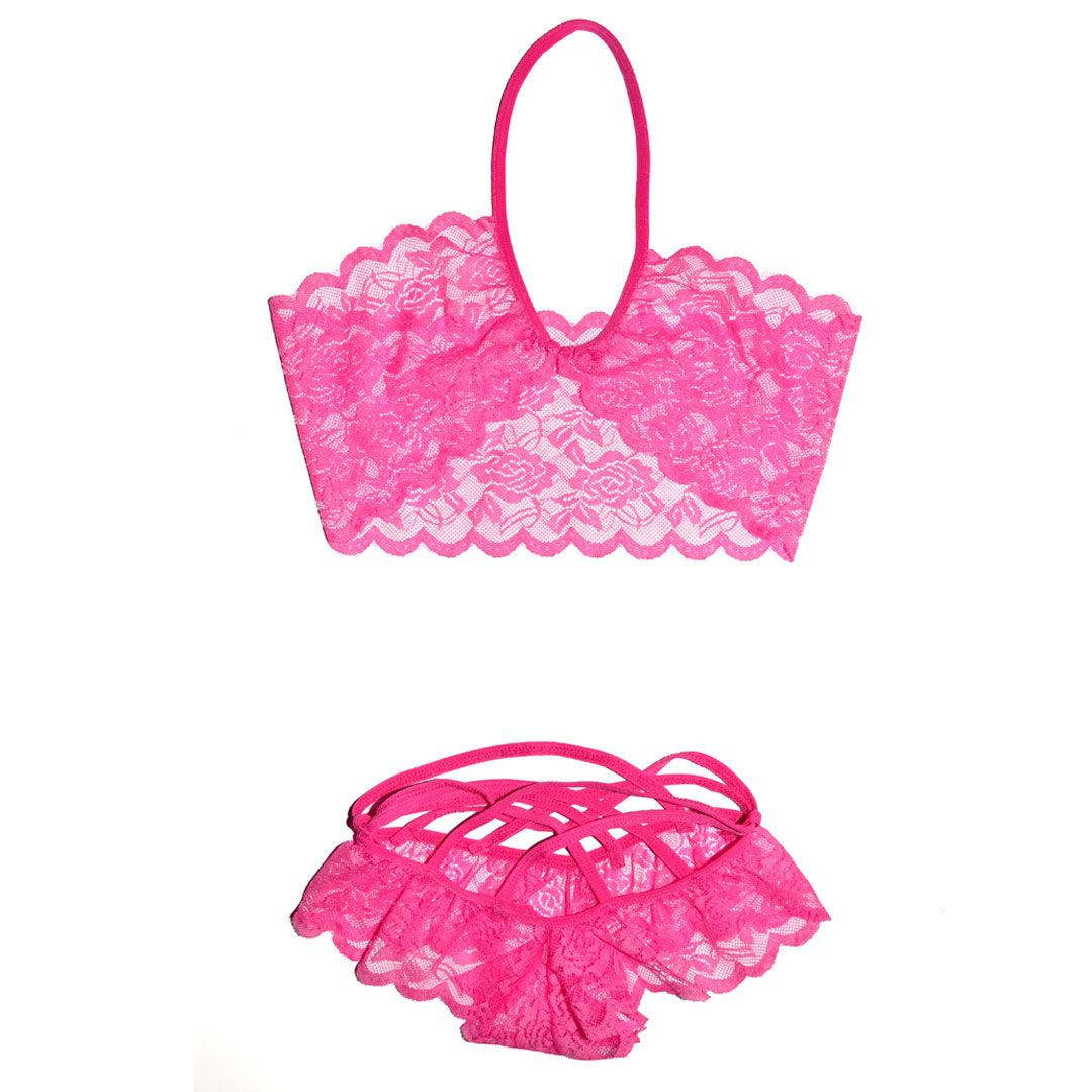 

Комплект нижнего белья 90003 L, Малиновый