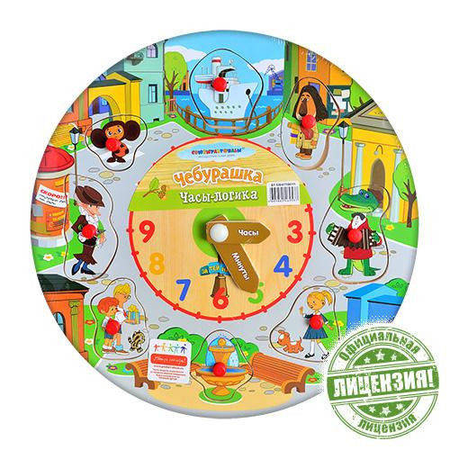 

Деревянная игрушка Часы, Woody