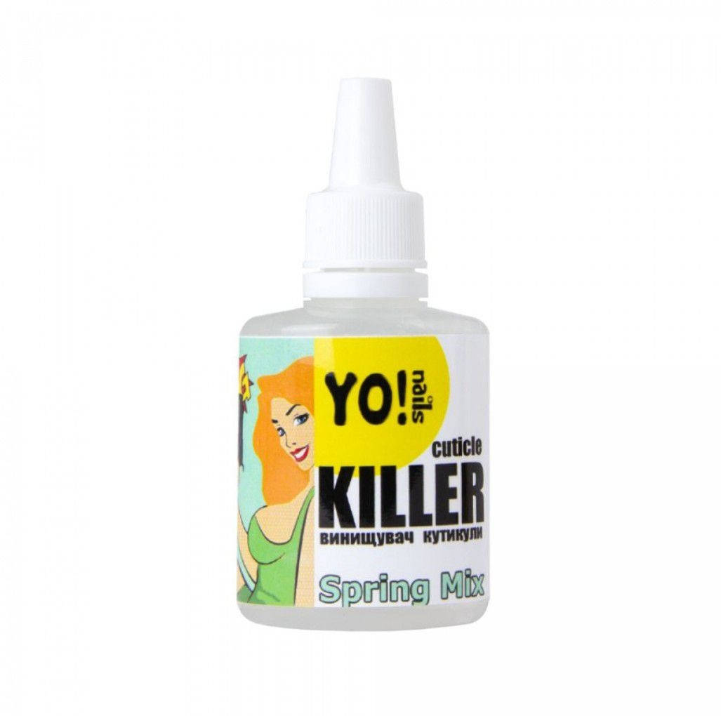 

Ремувер для удаления кутикулы Yo!Nails Сuticle Killer Springl Mix, 30 мл