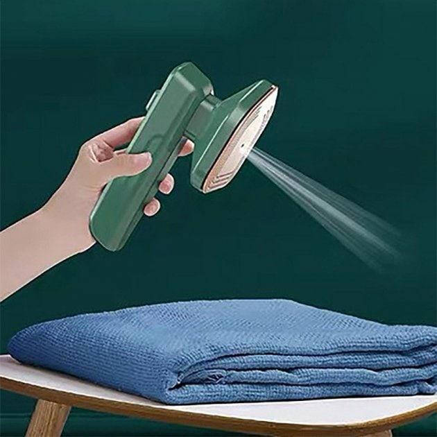 

Портативный вертикальный утюг 2 в 1 Dry Iron With Spray Зеленый