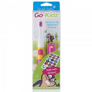 

ЭЛЕКТРИЧЕСКАЯ ЗУБНАЯ ЩЕТКА BRUSH-BABY GO KIDZ BOXED от 3 до 6 лет. Розовая