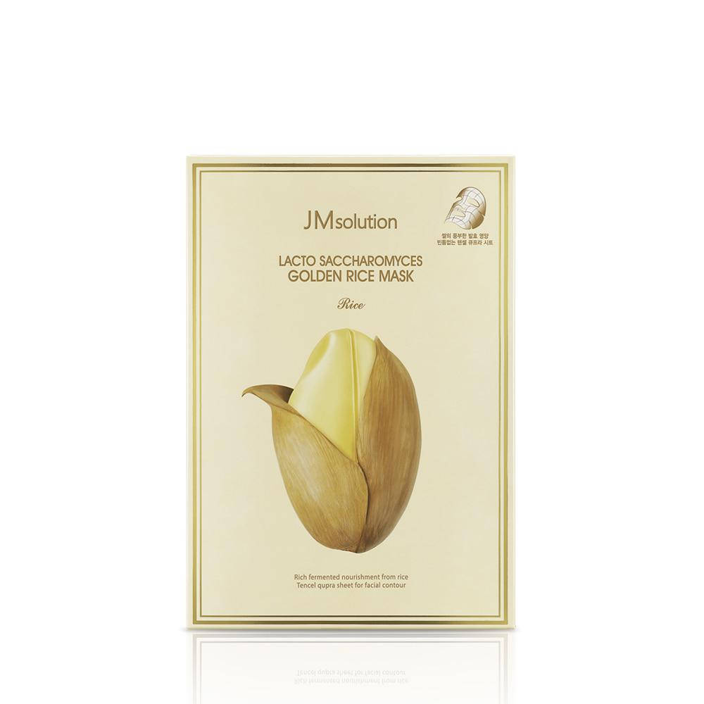 

Тканевая маска с лактобактериями JM Solution Lacto Saccharomyces Golden Rice Mask, 1 шт