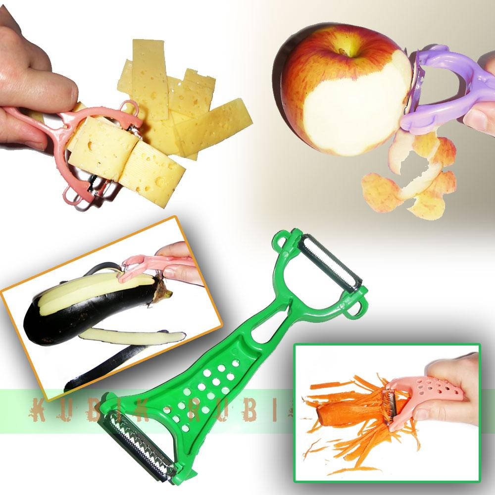 

Двухсторонний нож экономка овощечистка для чистки овощей 5 в 1