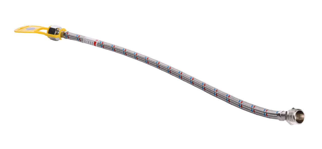 

Шланг нержавеющая сталь ECO FIX 1/2"х1/2" НВ 0,4м. EPDM