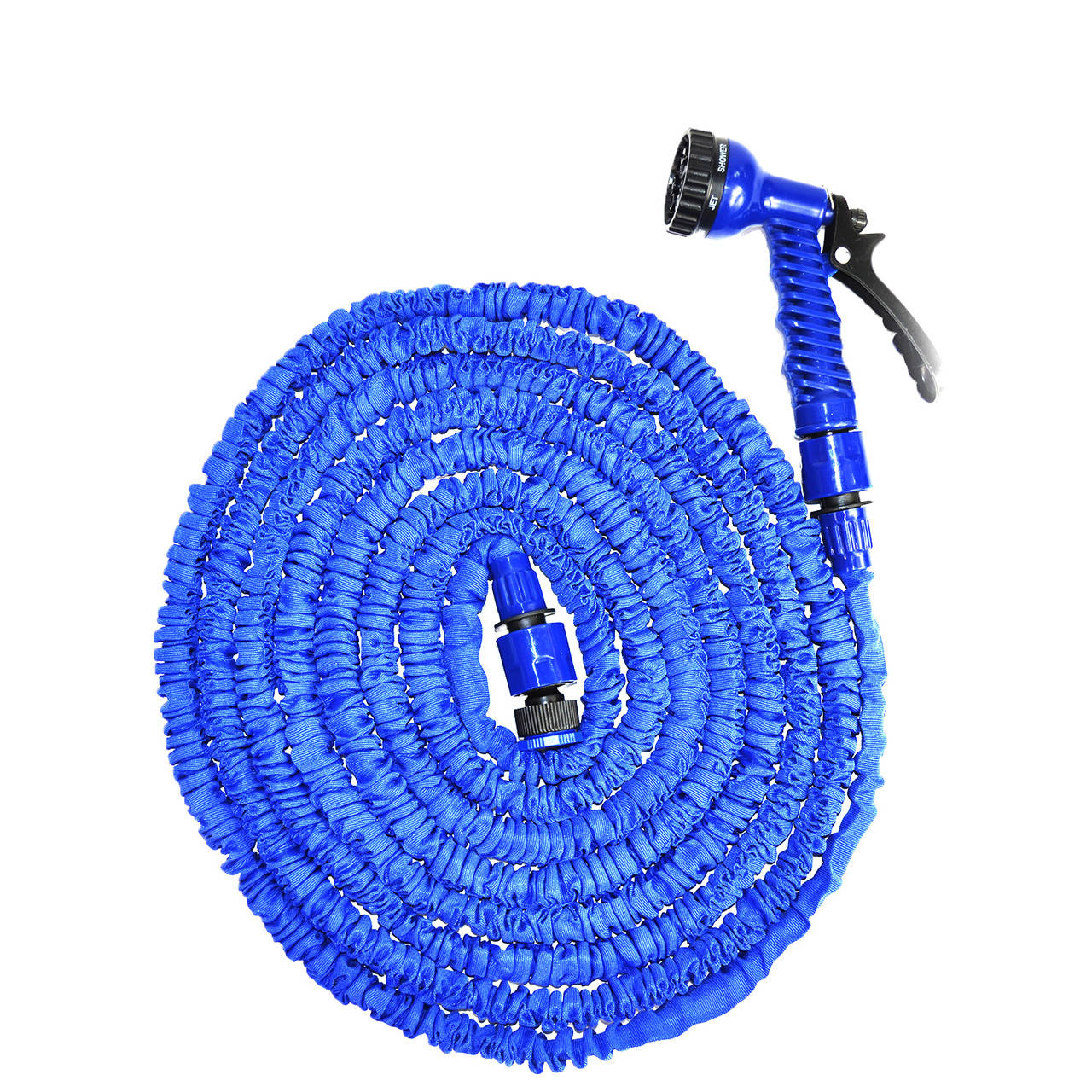 

Шланг растягивающийся XHOSE 60 м 200 FT синий с пистолетом (20)