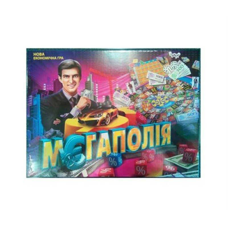 

Натольная игра большая "Мегаполия" DTG6U (10) укр "Danko Toys"