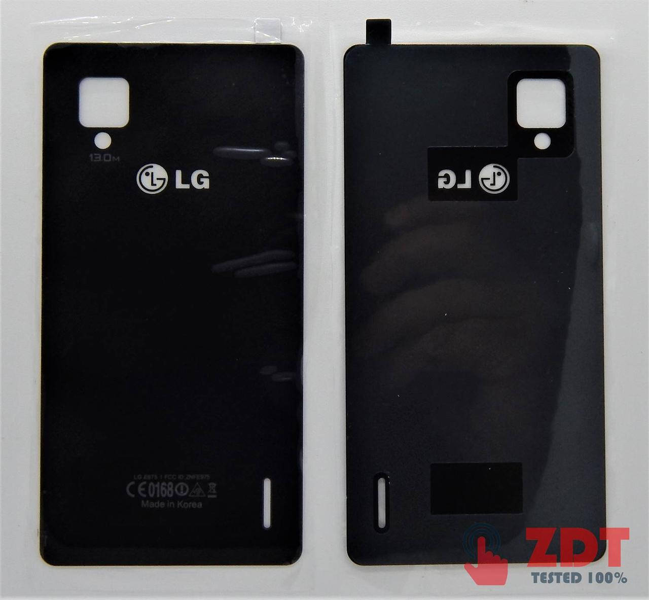 

Задняя крышка для LG E975 Optimus G Black (8000221B), Черный