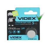 

Батарейка VIDEX CR1620 3V