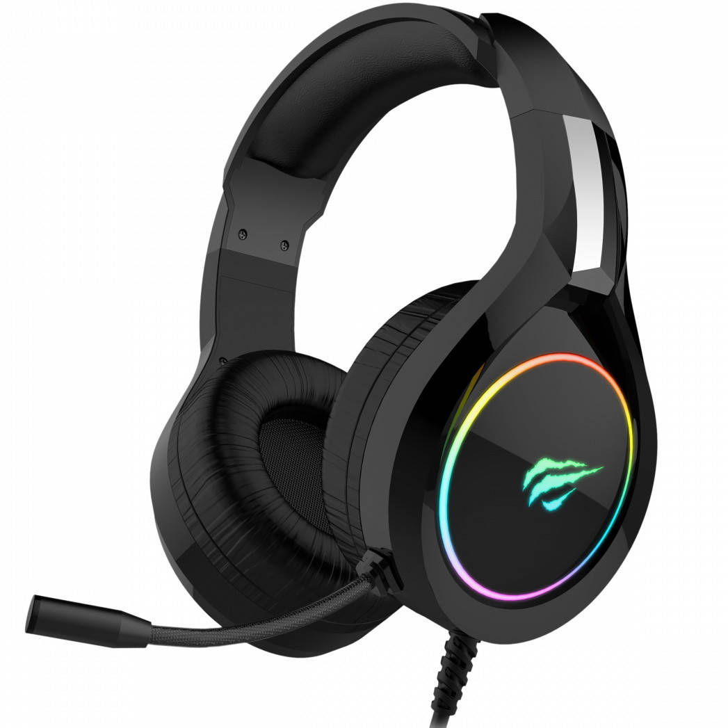 

Игровые наушники HAVIT HV-H2232D c микрофоном и подсветкой, Черный