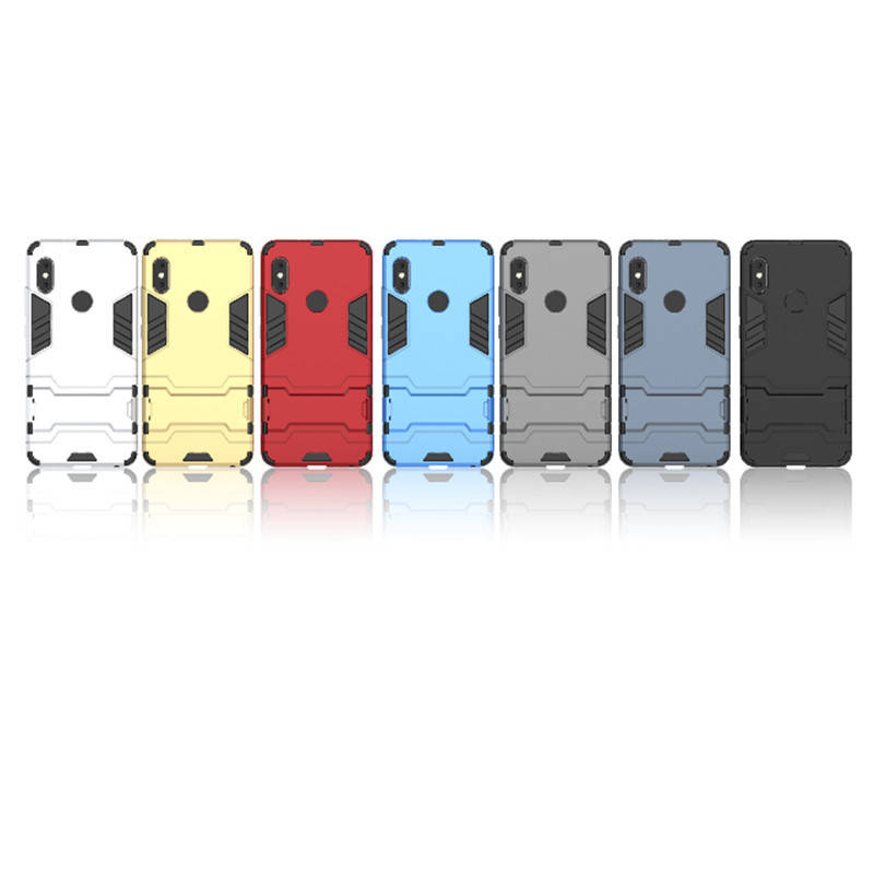 

PC + TPU чехол Metal Armor для Xiaomi Redmi S2 (7 цветов), Разные цвета