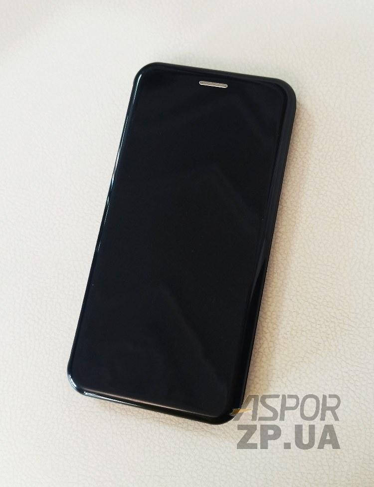 

Чехол-книжка Aspor глянсовий пластик для Xiaomi Mi 6- черный