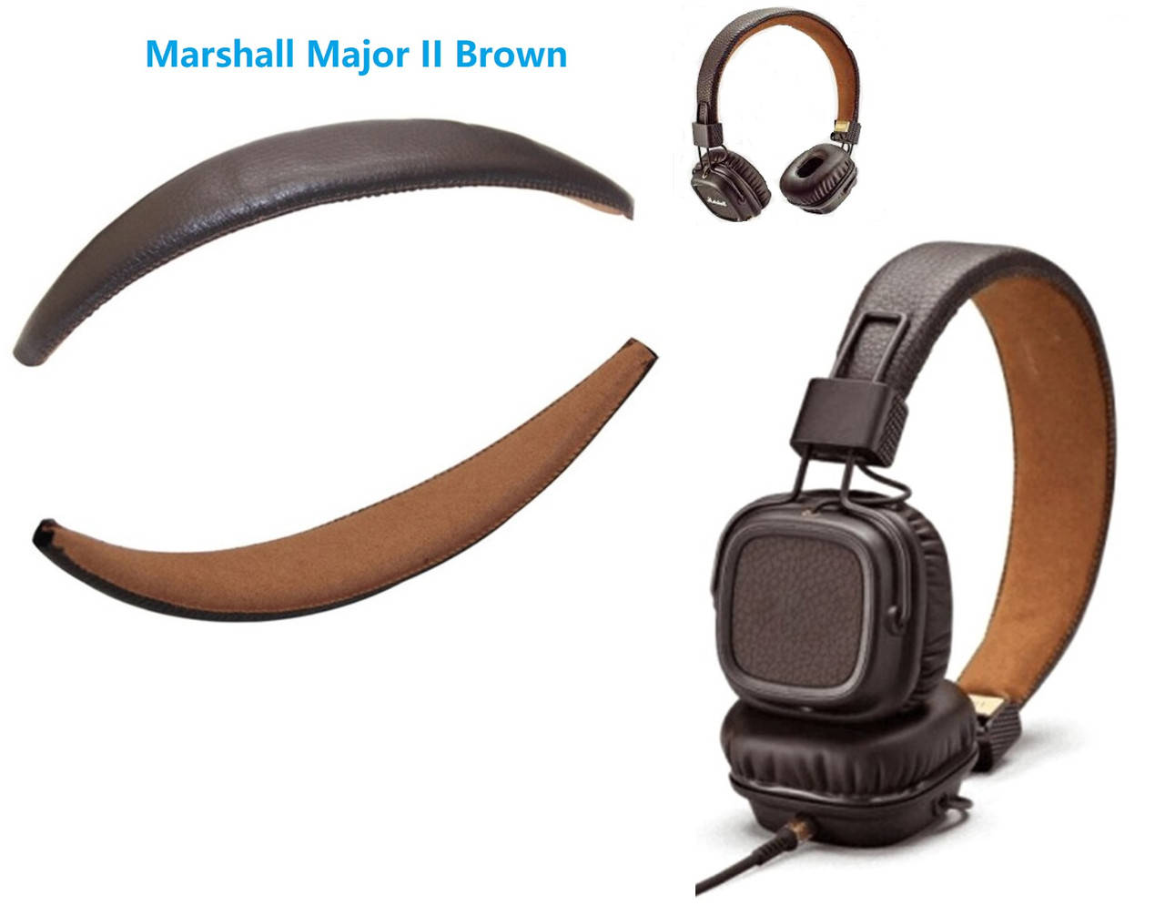 

Накладка амбушюры для наушников MARSHALL Major II 2 Цвет Коричневый Brown