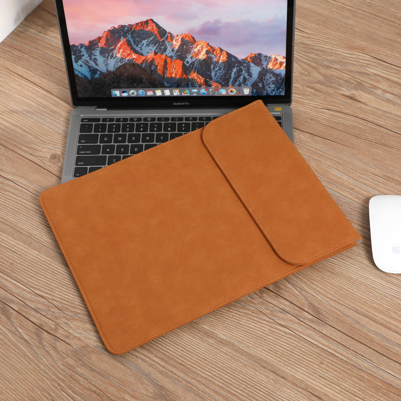 

Чехол-конверт для MacBook Air/Pro 13,3'' - коричневый, Серый
